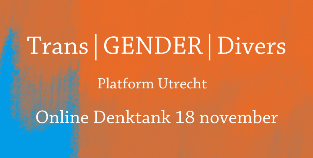 Online get-together to further shape this platform for a trans/gender/diverse Utrecht.